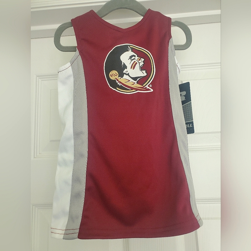 NWT- Florida State University- Seminoles- 2 piece- Toddler Dress- Size 2T